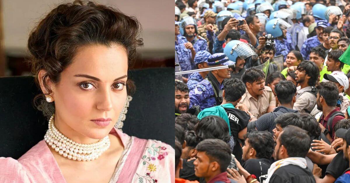 Kangana Ranaut Comment On Gen Z Protestors