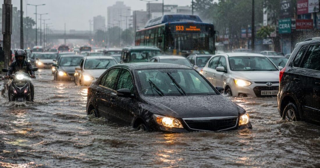 Manager Reply To Employee Stuck In Waterlogging Viral