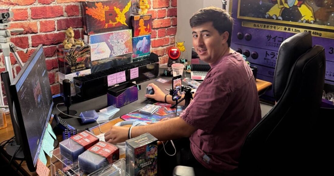 Andres Fernandez College Dropout Pokemon Cards Business