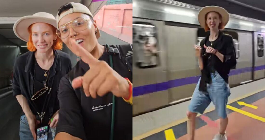 Foreign Tourists Praise Delhi Metro