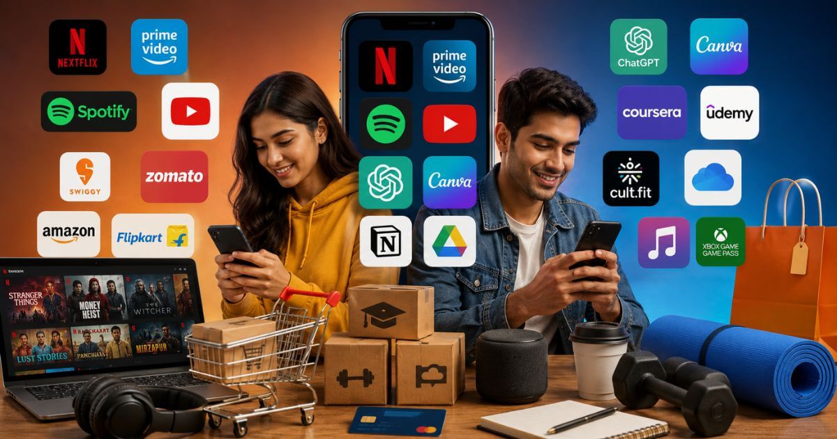 Gen Z Millennials Monthly Subscriptions