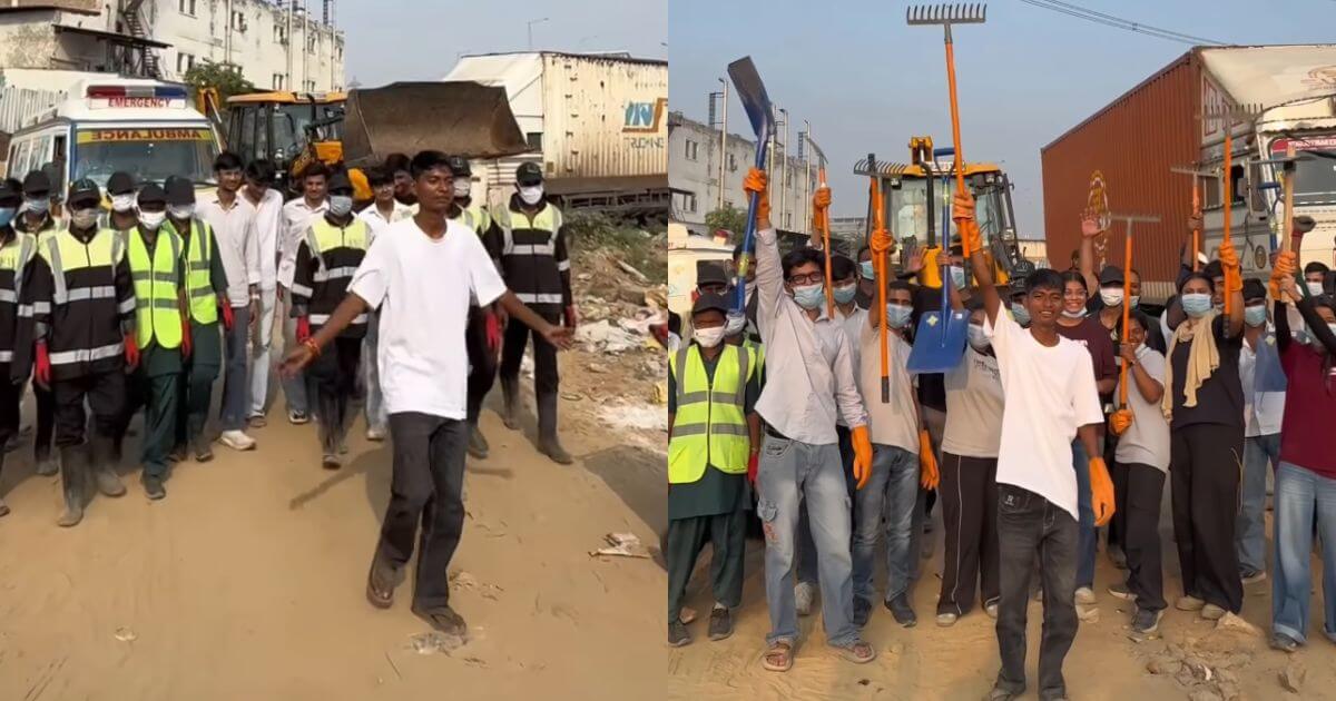Bittu Tabahi Cleanup Drive In Gurugram