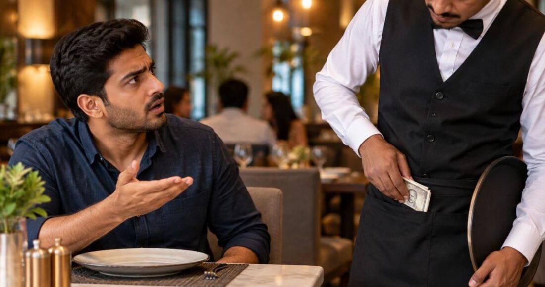 Customer Says Waiter Kept Rs 80 Change