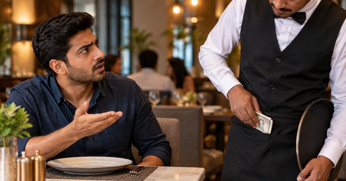 Customer Says Waiter Kept Rs 80 Change