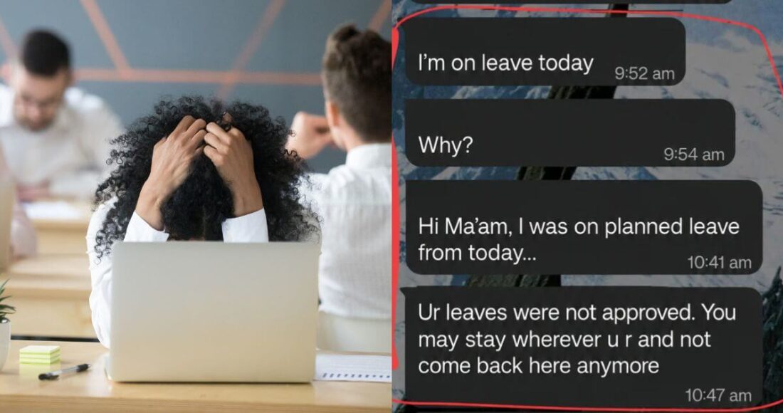 Employee Leave Request Client Harsh Reply