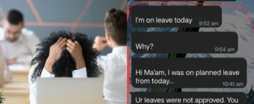 Employee Leave Request Client Harsh Reply