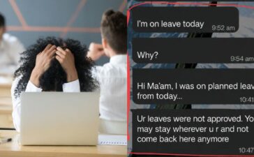 Employee Leave Request Client Harsh Reply