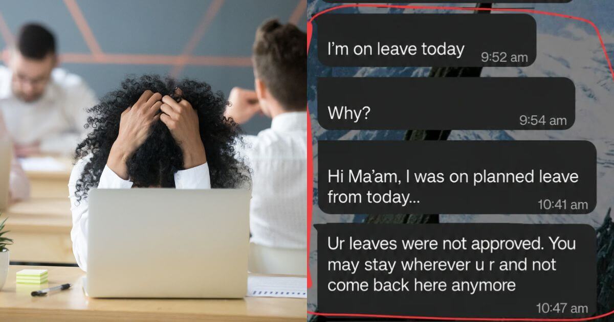 Employee Leave Request Client Harsh Reply