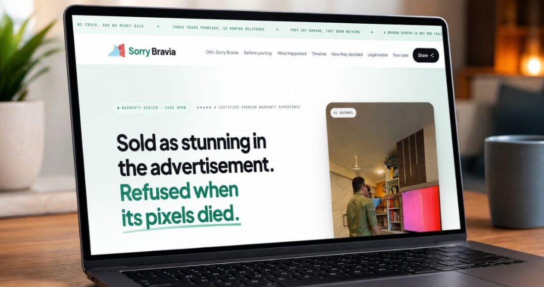 Sony Bravia Customer 5 crore legal notice