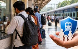 Railway Passengers 10 Lakh Insurance