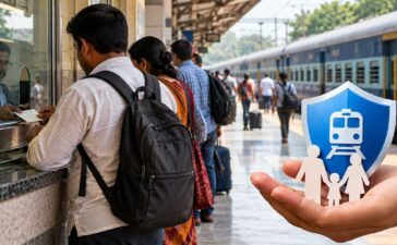 Railway Passengers 10 Lakh Insurance