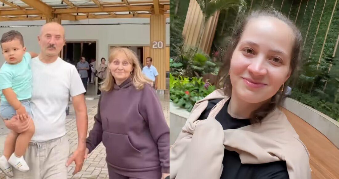 Russian Woman Praise Guwahati India