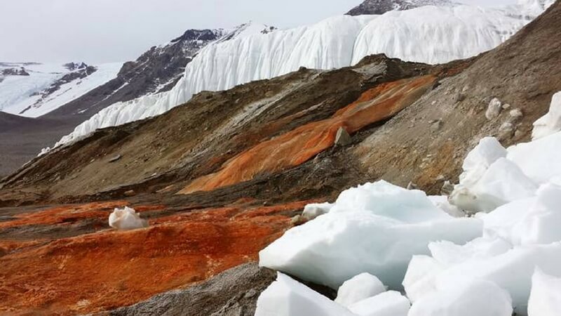 Blood Falls, Antarctica Mystery