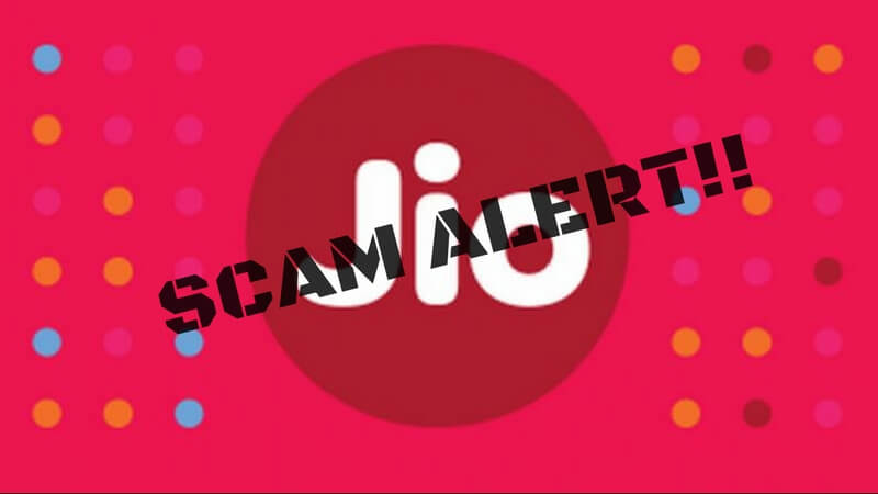 Jio Scam Fake Sms