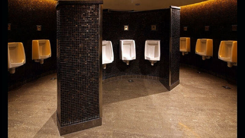 Toilets in cinema halls