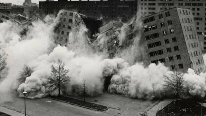 Destruction of Building without humans