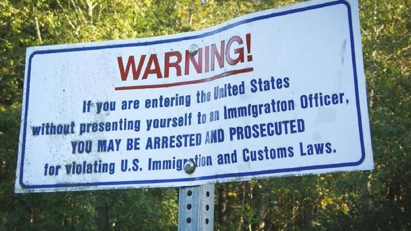 President cant break down the border