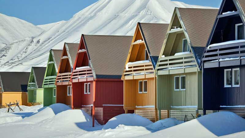 Colourful Cities Longyearbyen, Svalbard 
