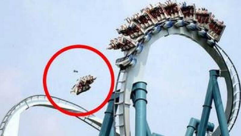 Rollercoaster malfunction accidents