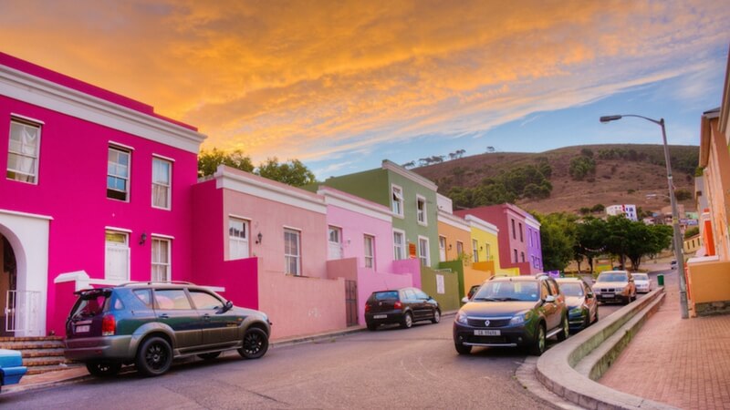 Bo-Kaap, Cape Town, South Africa Colorful cities