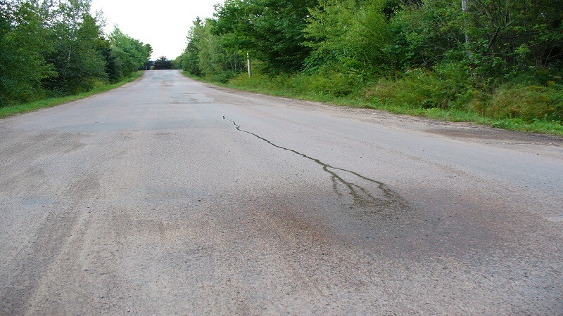 Anti-gravity Road At The Mount Aragats In Armenia