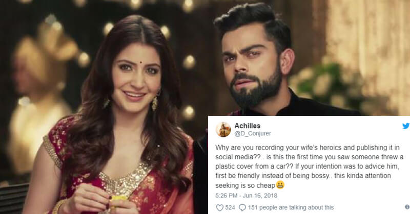 Anushka Sharma Scolding Man