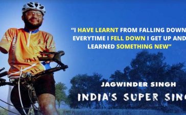 Armless Cyclist Jagwinder Singh