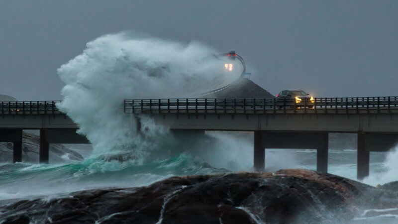 Atlantic Ocean Road Norway