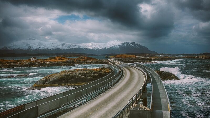 Atlantic Ocean Road Norway