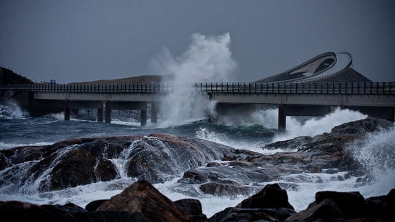 Atlantic Ocean Road Norway