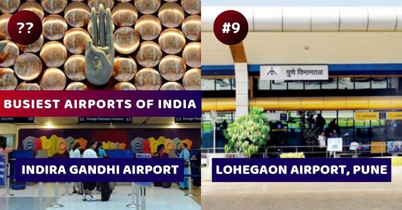 BUSIEST AIRPORT OF INDIA