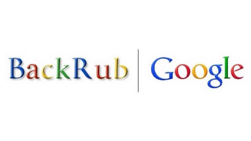 BackRub Google