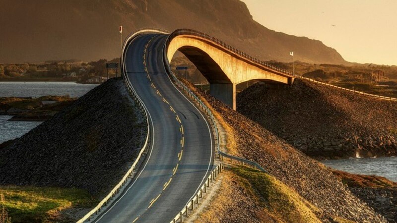 Atlantic Ocean Road Norway