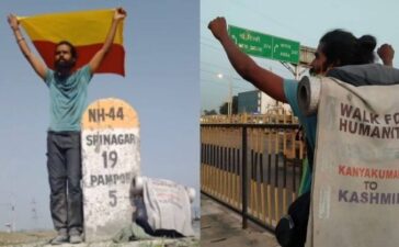 Bharath PN Walk For Humanity