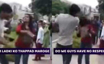 Bijnor Girl Slap Guy