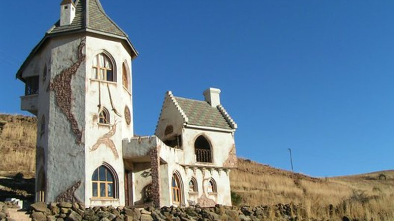 Castle in Clarens, South Africa