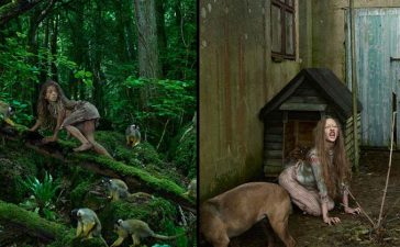 Chidren raised by the animals