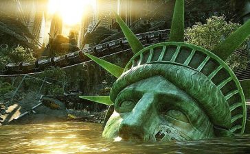 Cities Are Going To Vanish statue