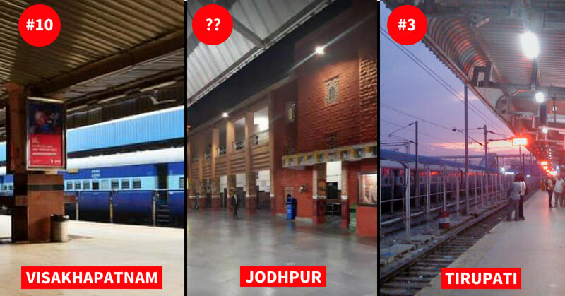 Cleanest Indian Railway Stations