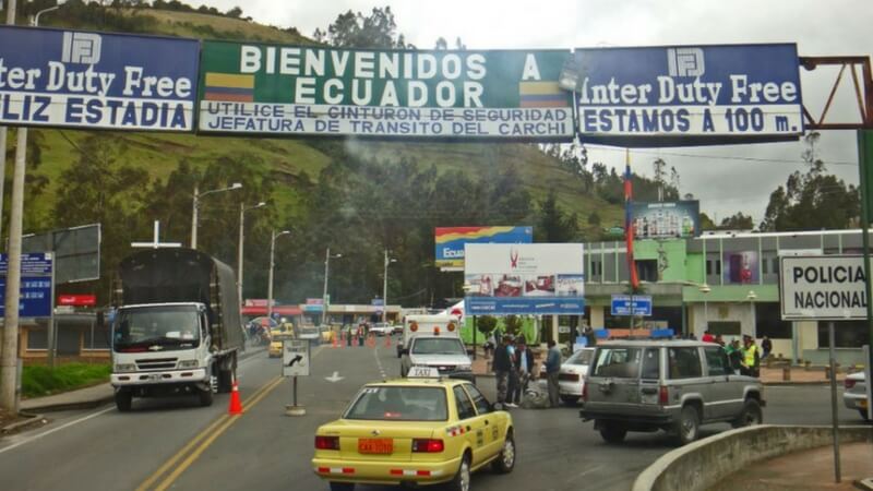 Colombia/Ecuador border 