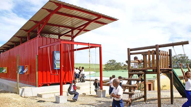 Container Classroom, Cape Town, South Africa