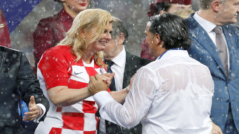 Croatian president, Kolinda Grabar-Kitarovic