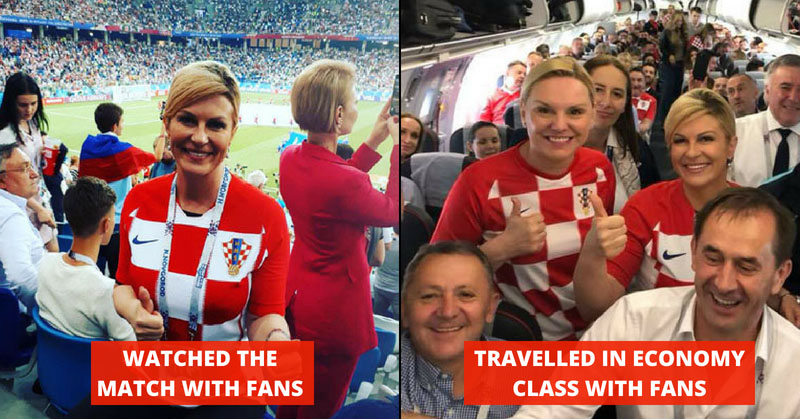 Croatian president, Kolinda Grabar-Kitarovic