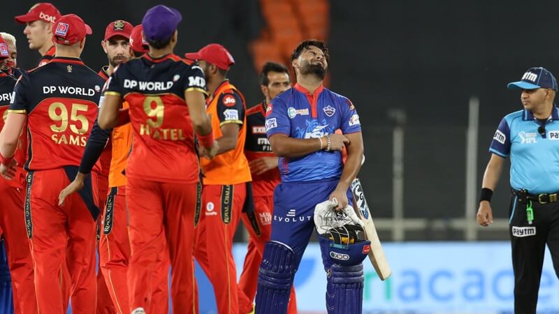 DC Vs RCB IPL 2021