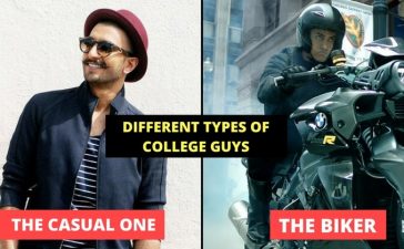 Different Types Of College Guys