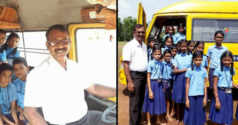 Karnataka Teacher Drives A Bus
