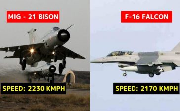 F-16 VS MIG -21