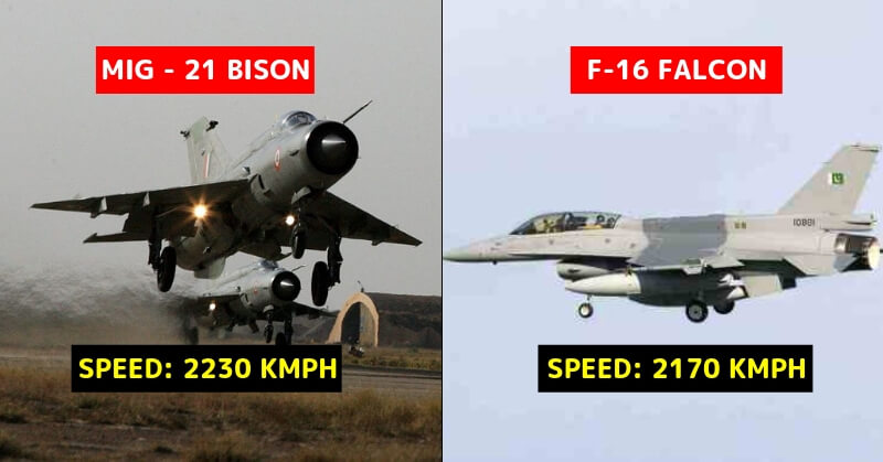 F-16 VS MIG -21