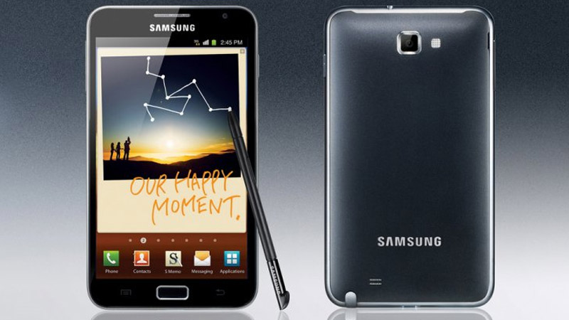 First ever samsung galaxy note