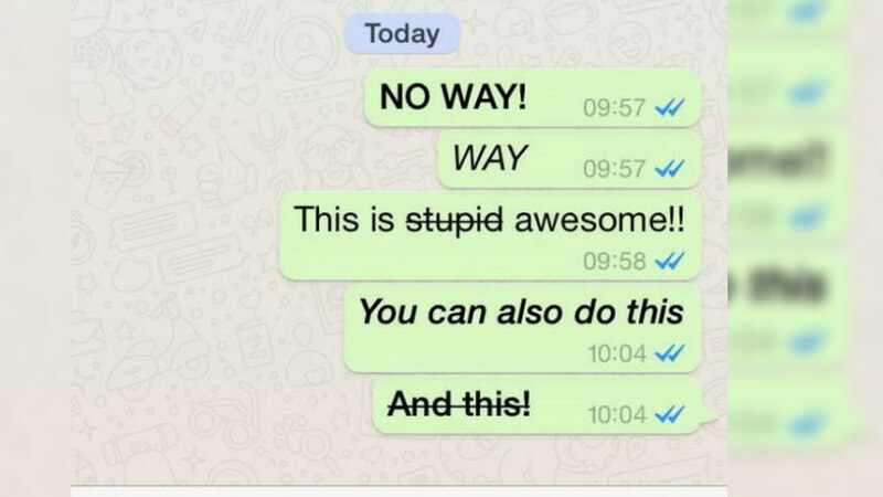 WhatsApp Tricks